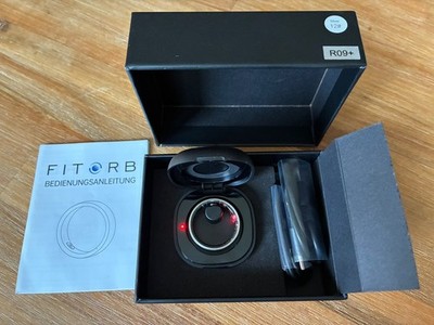 Fitorb Smart Ring Pro High-Tech Fitness-&Gesundheitsring, Neptun, Silber, Gr. 12