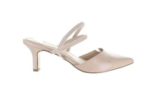 Lauren Blakwell Womens Bea Tan Mules Size 11 (7831537)