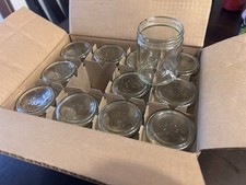Glass 8 oz Jar 1 Dozen of 12,  no lid