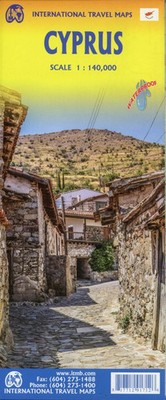 Cyprus 1:40 000 | ITM Map | (Land-)Karte | International Travel Map | Englisch
