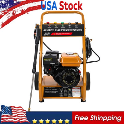 #ad 3950 PSI Gas Pressure Washer 3.6L FUEL TANK CAPACITY 0.6 L Oil Capacity 6.5HP $279.58