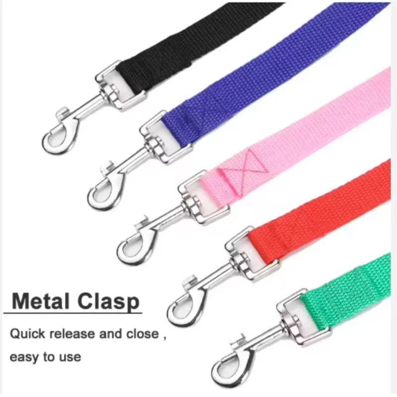 1.8M-30M Long Nylon Training Leash Dog Lead Pet Puppy Recall Rope Obedience Slip