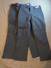 Cintas Pants Mens Lot of 2 Comfort Flex Navy Blue Work Size 34x32 New