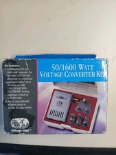 Voltage Valet 50/1600W Converter Kit with Plug Adapters Universal to North Amer…