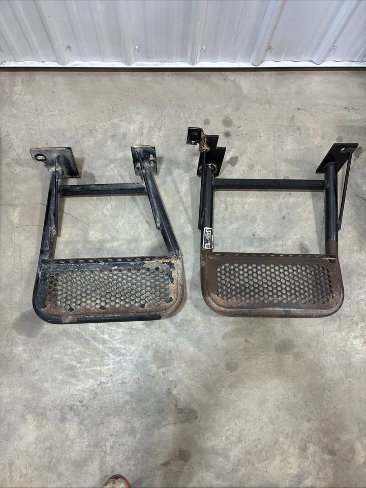 Barras Nerf de aluminio negro para camión de mano Ranch de 2 piezas para F350 2012 Foto 4 de 4