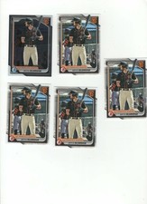 2024 1st Bowman Draft Chrome Lot Of 5 San Francisco Giants Bryce Eldridge