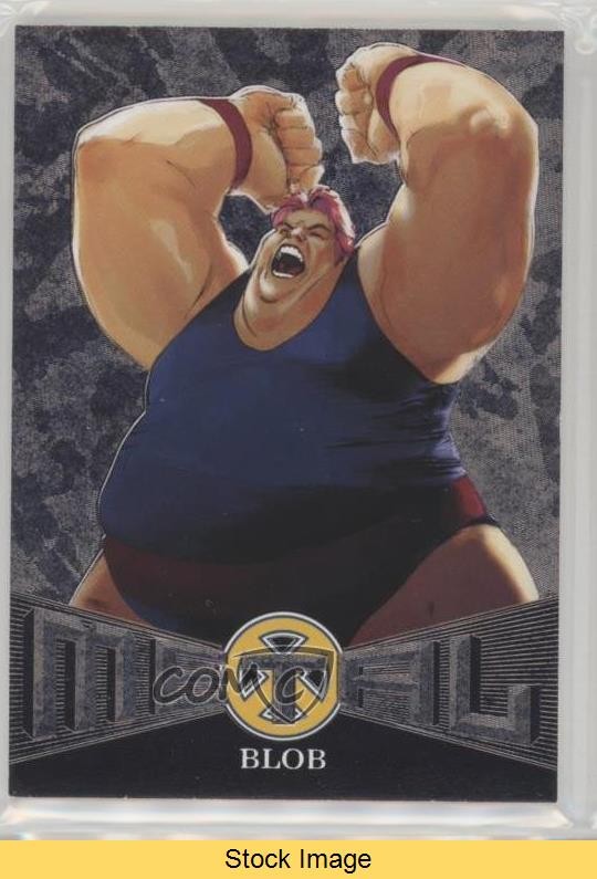 2018 Fleer Ultra Marvel X-Men Metal Blasters Blob #MB7 READ 0p3