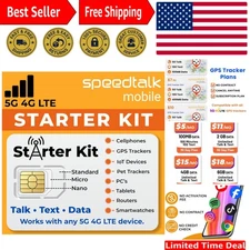 Smartphone Cell Phone, GPS Tracker and IoT, Plan Starting at $5 Prepaid, Data...
