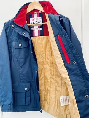Rydale Biker Babe Damen wasserdichte Jacke Navy Medium Reitmantel