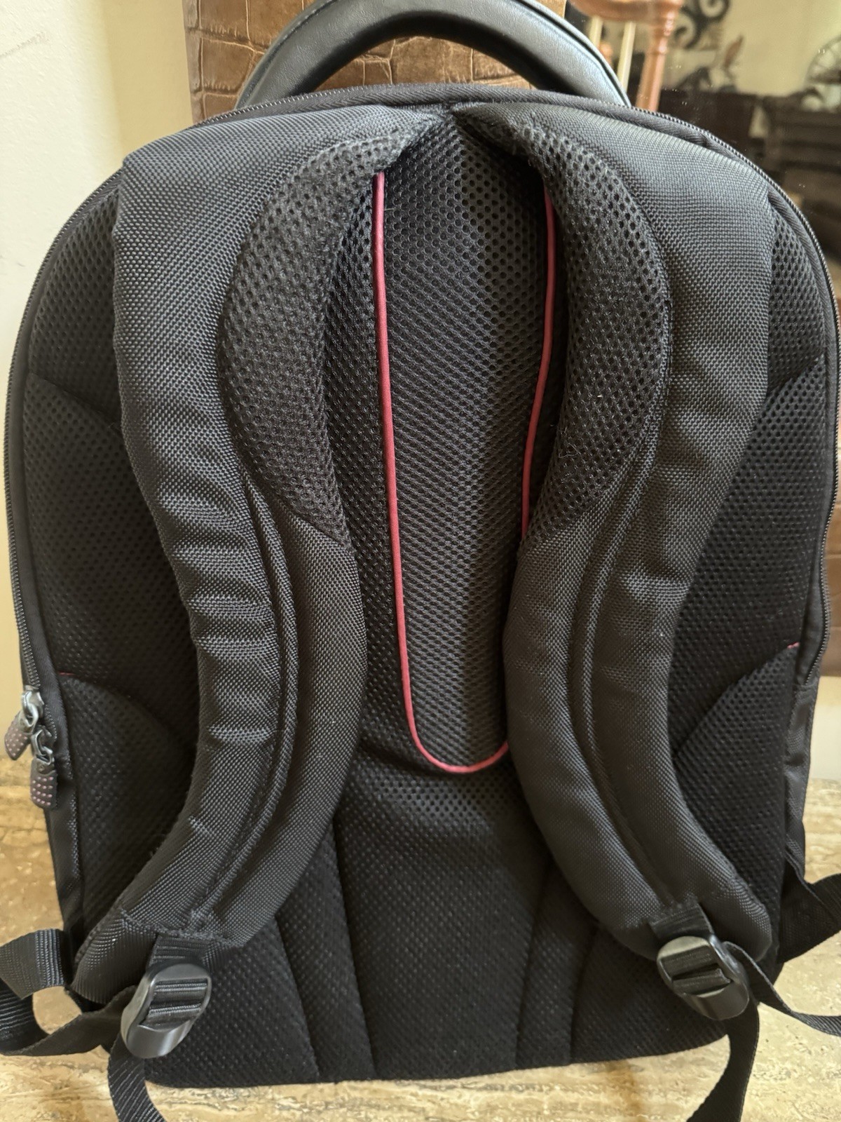 RARE SAMSONITE 1910 BLACK LAPTOP BACKPACK TRAVEL BAG. Mint image 9