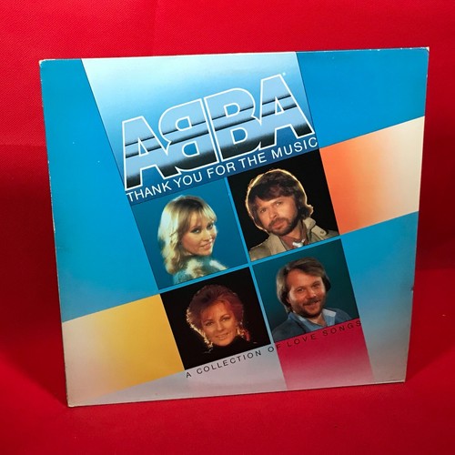 ABBA Thank You For The Music A Collection Of Love Songs 1983 UK VINYL LP Eagle B - Picture 1 of 4