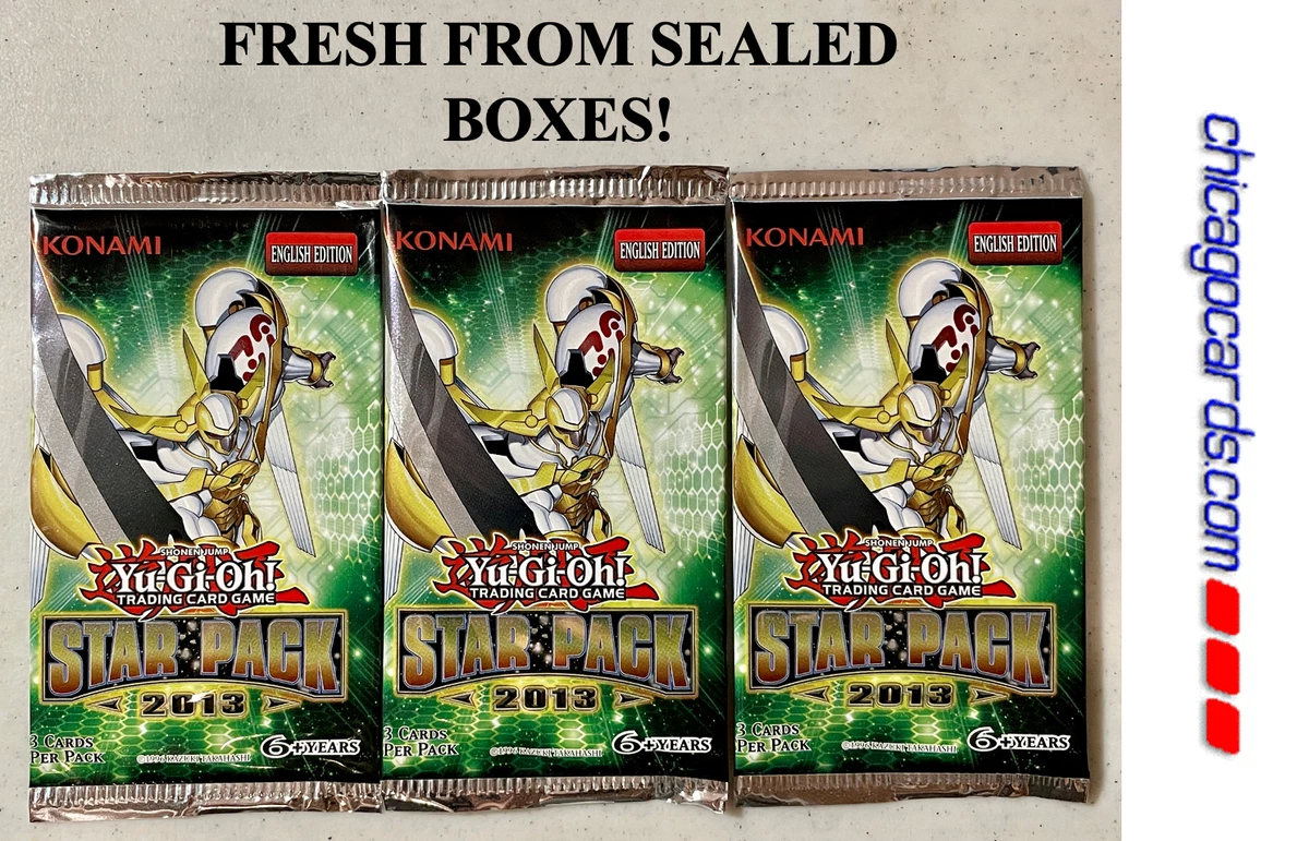 Yu-Gi-Oh! TCG Star Pack 2013 Set Sealed Collectible Card Game Packs for  sale | eBay