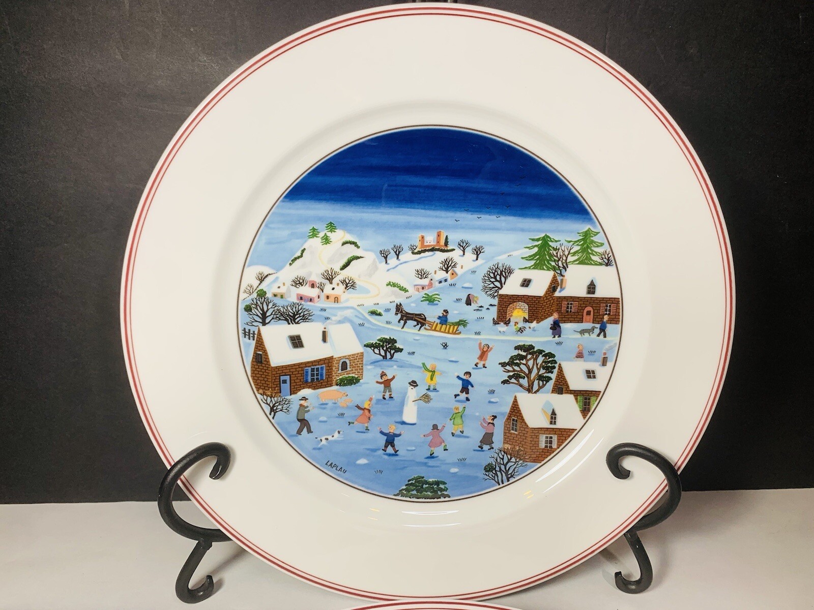Villeroy & Boch Naif Christmas Dinner Plates eBay