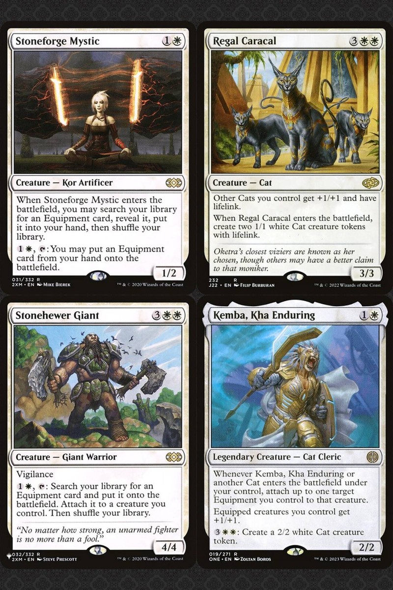 Kemba, Kha Regent Commander Deck MTG Ready-to-Play Magic Cat Equipment