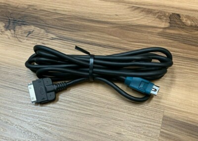 Genuine Alpine KCE-433iv Connection Cable for iPod Compatible Alpine In-Dash Rec