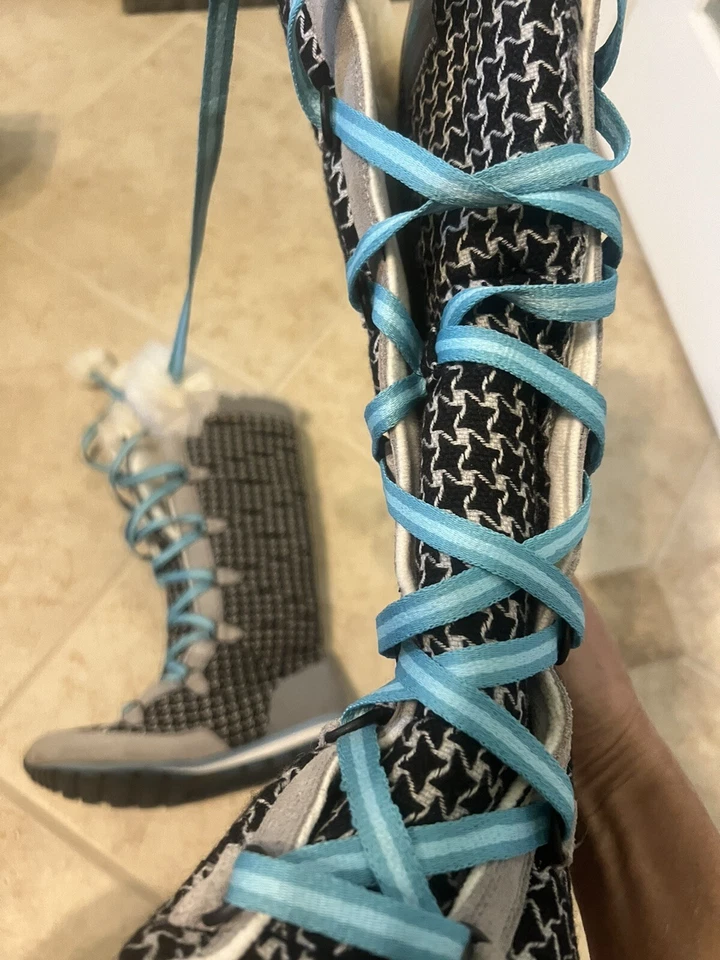 Nike Invierno Hi 3 Premium Zapatillas Botas Mujer Talla 9.5 Imitación Piel Nieve Botas Foto 3 de 4