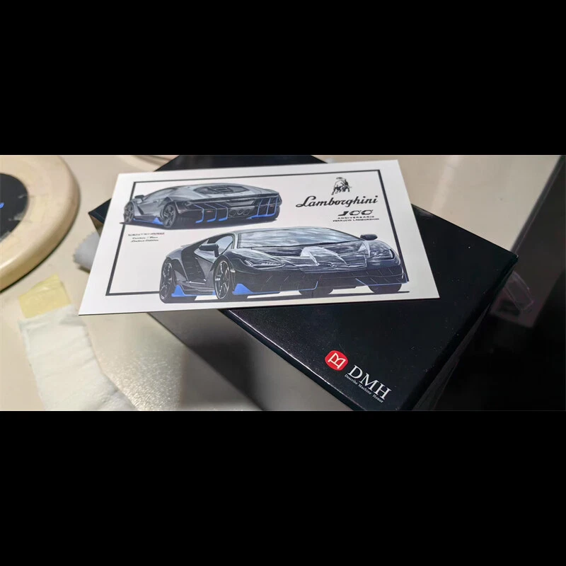 DMH 1:43 Lamborghini Centenario LP770 Full Carbon Diecast