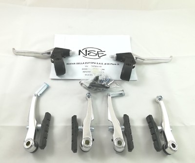 KIT FRENO V-BRAKE ANTERIORE E POSTERIORE MTB -OLANDA- CITY