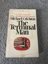 Terminal Man by Michael Crichton (1973, Mass ...