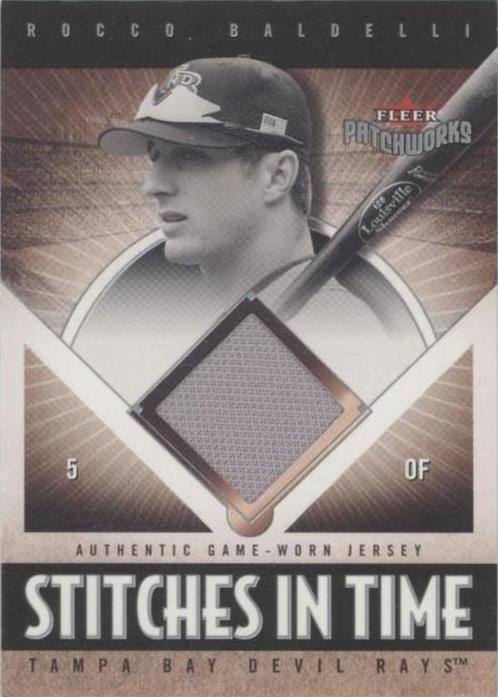 2004 Fleer Patchworks - Rocco Baldelli #ST-RB - 1 of 1