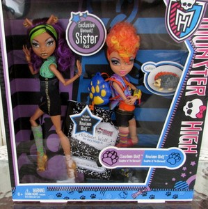 monster high clawdeen and howleen