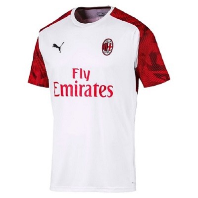 ac milan white jersey