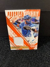Keibert Ruiz 2019 Elite Extra Prospect Materials Orange /199 LA Dodgers