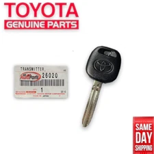 01 - 04 TOYOTA HIGHLANDER MASTER UNCUT TRANSPONDER CHIP KEY OEM NEW