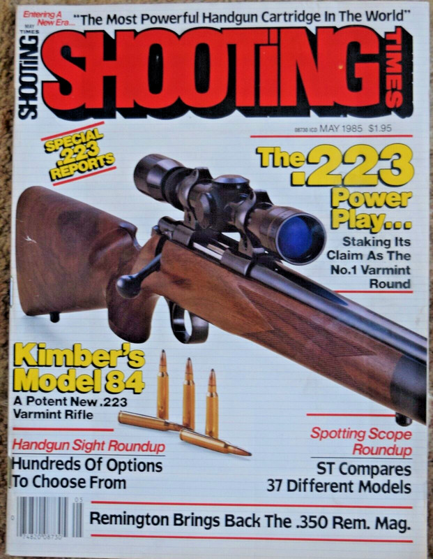 SHOOTING TIMES MAGAZINE - MAY 1985