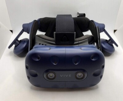   HTC Vive Pro   HMD OLED Virtual Reality VR Headset only Cleaned & Sanitized
