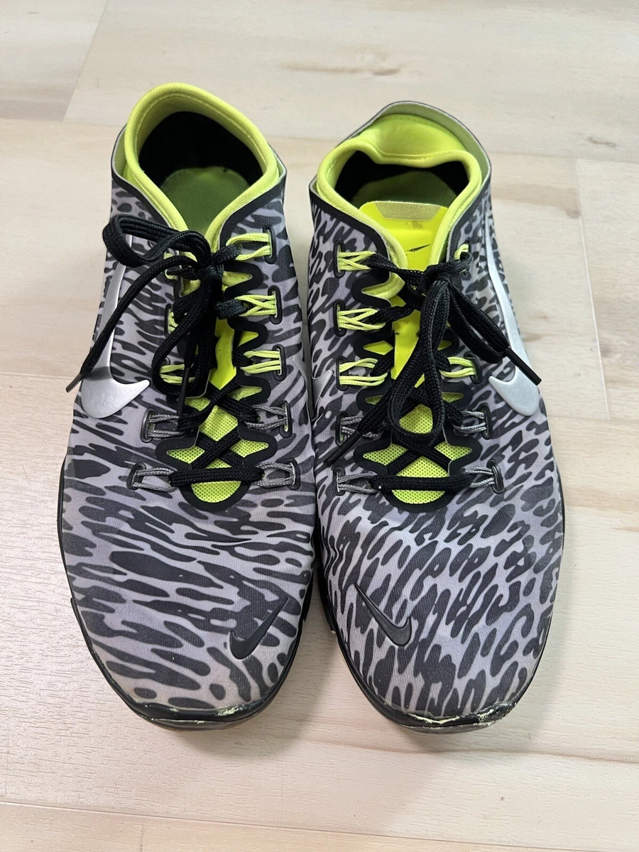 Nike Free Trainer Connect 2 Leopard Print Size 9.5 Sneaker Shoe
