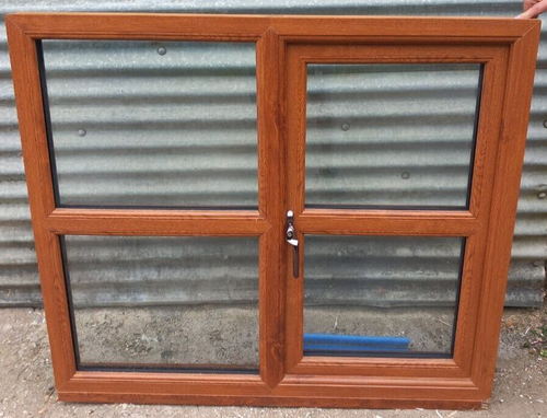 New Upvc Window Golden Oak Double Glazed 1200 mm x 1020 mm/1050 mm with sill/ - Picture 4 of 11
