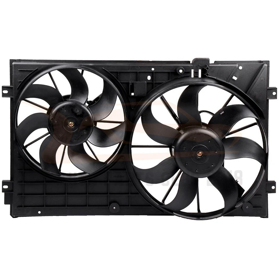 Radiator and Cooling Fan Assembly Fit for 2012 2013 2014 Volkswagen Beetle Foto 2 de 4