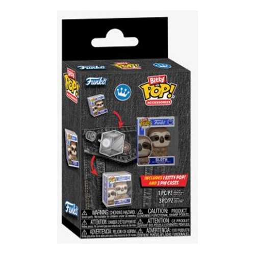 Funko Bitty POP Accessories Sloth Vinyl Figure Set NEW