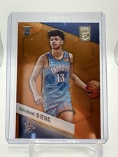 2022-23 Panini Donruss Elite Ousmane Dieng Rookie Base Orange