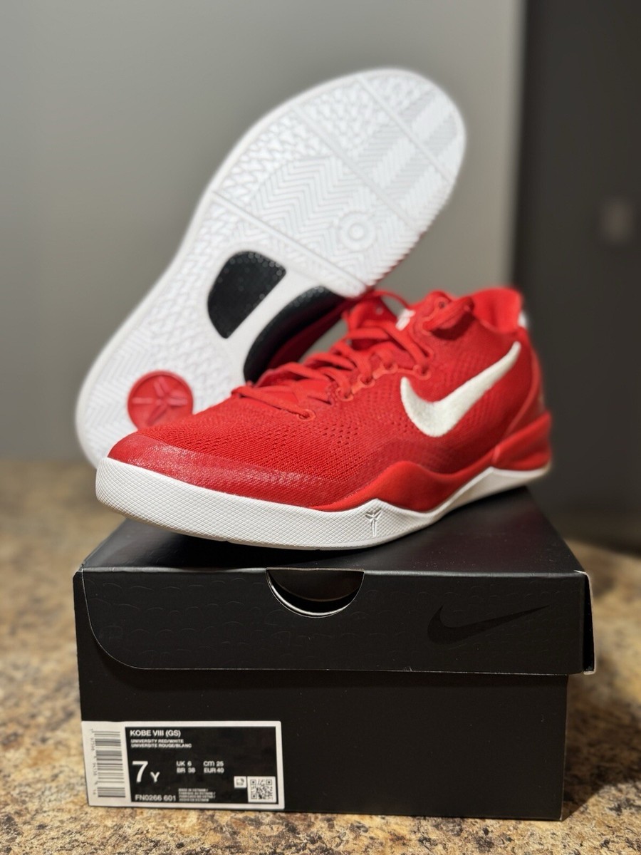 Nike Kobe 8 Protro University Red FN0266-601 Size 7Y / 8.5W New