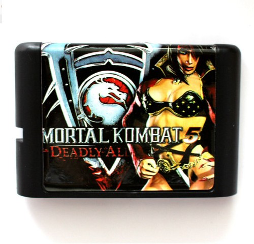 Mortal Kombat 5 16 Bit Game Card For Sega Mega Drive &amp; Sega Genesis