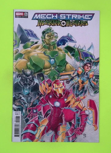 Mech Strike Monster Hunters #1c 2022 Marvel Comics Variant 7.0 G23-212