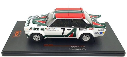Ixo 1/24 Scale 24RAL003B - Fiat 131 Abarth #7 Rally Acropolis 1978 M.Alen - Picture 4 of 5