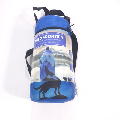 Wild Frontier Water Repellent Performance On The Go Puffy Blanket Multi 50 x 70