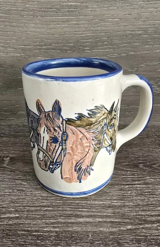 Vintage Louisville Stoneware  Coffee Mug Cup Upson Downs  Syndicate #1 Collector