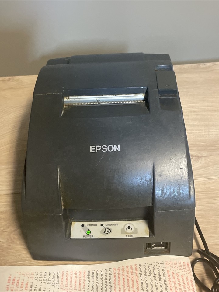 EPSON TMU220B (767) M188B POS Receipt Printer E04 USB with