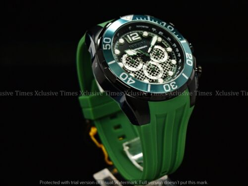NUEVO Reloj Invicta Para Hombre 50mm PRO DIVER Cronógrafo ESFERA JAULA Tono Verde Oscuro Correa SS - Imagen 2 de 8