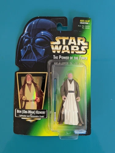 Kenner 1997 Star Wars POTF Ben (Obi-Wan) Kenobi Green Card