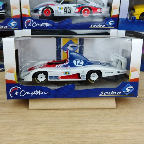 AUTO SOLIDA PORSCHE 936 24H LE MANS 1979 #12 1:18 NUOVA SCATOLA S1805604 - Foto 3 di 12