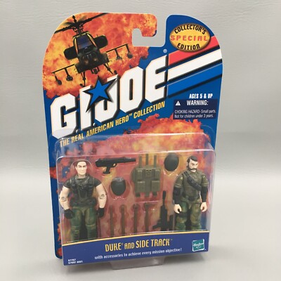 Hasbro GI Joe ARAH Collection 2000 Duke & Side Track