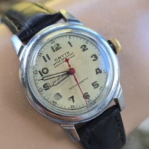 40'SWISS ビンテージORVIN 60SEC-クロノグラフ使用可 レア