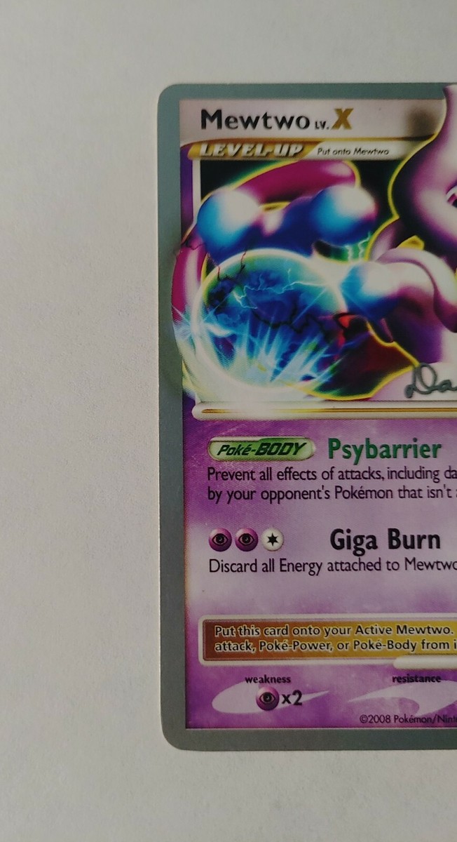 Mewtwo LV. X 144/146 Diamond And Pearl World Championships 2009