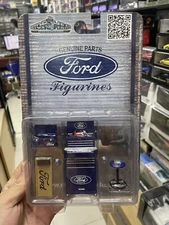 1:18 Resin Figurines Model Shop Tool Set #583 Genuine Parts Ford Mustang Blue  