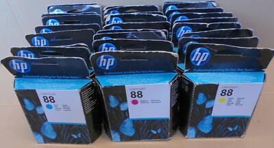 HP 88 C9386AE C9387AE C9388AE Tintensatz CMY Officejet PRO K550 K5400 MHD 2017